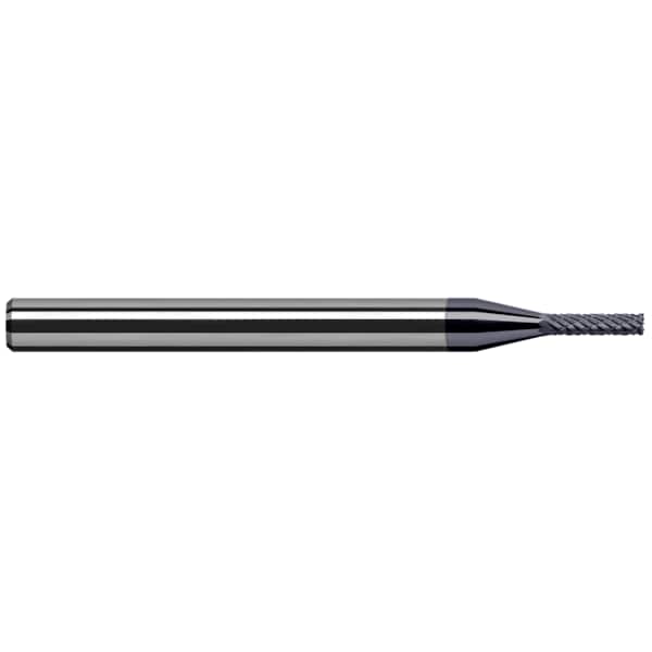 Miniature End Mill - Square - Deburring End Mill, 0.0150" (1/64), Shank Dia.: 1/8"